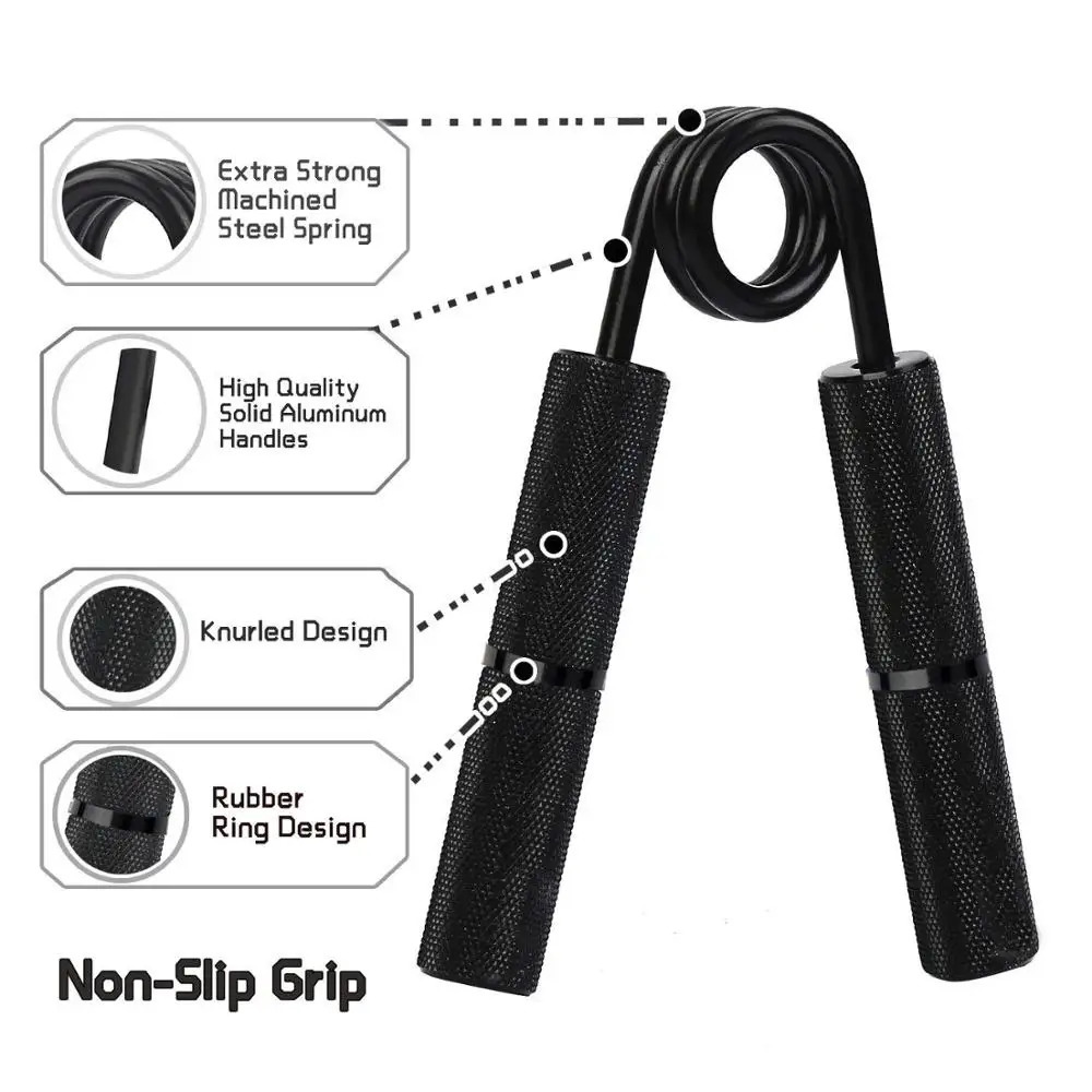 100lbs -300lbs Heavy duty Handle Aluminum Wrist Rehabilitation Developer Handle Muscle Strength Training Equipment Carpet Expander 250314