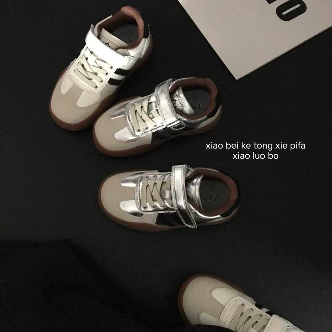 Athletic Outdoor Childrens shoes stylish and comfortable board shoes for boys 2025 autumn new style versatile for girls lightweight sports shoes for s
