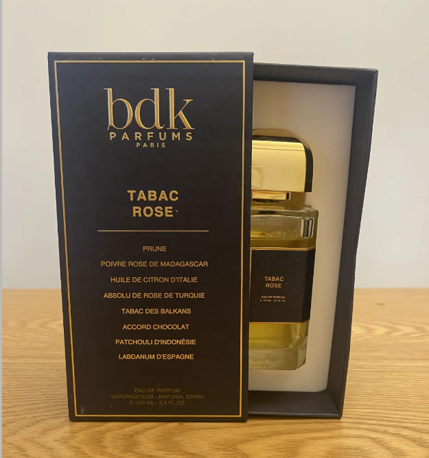 Luxury Niche Tobacco Rose Eau de Parfum - Long-lasting Elegance 100ml Bottle