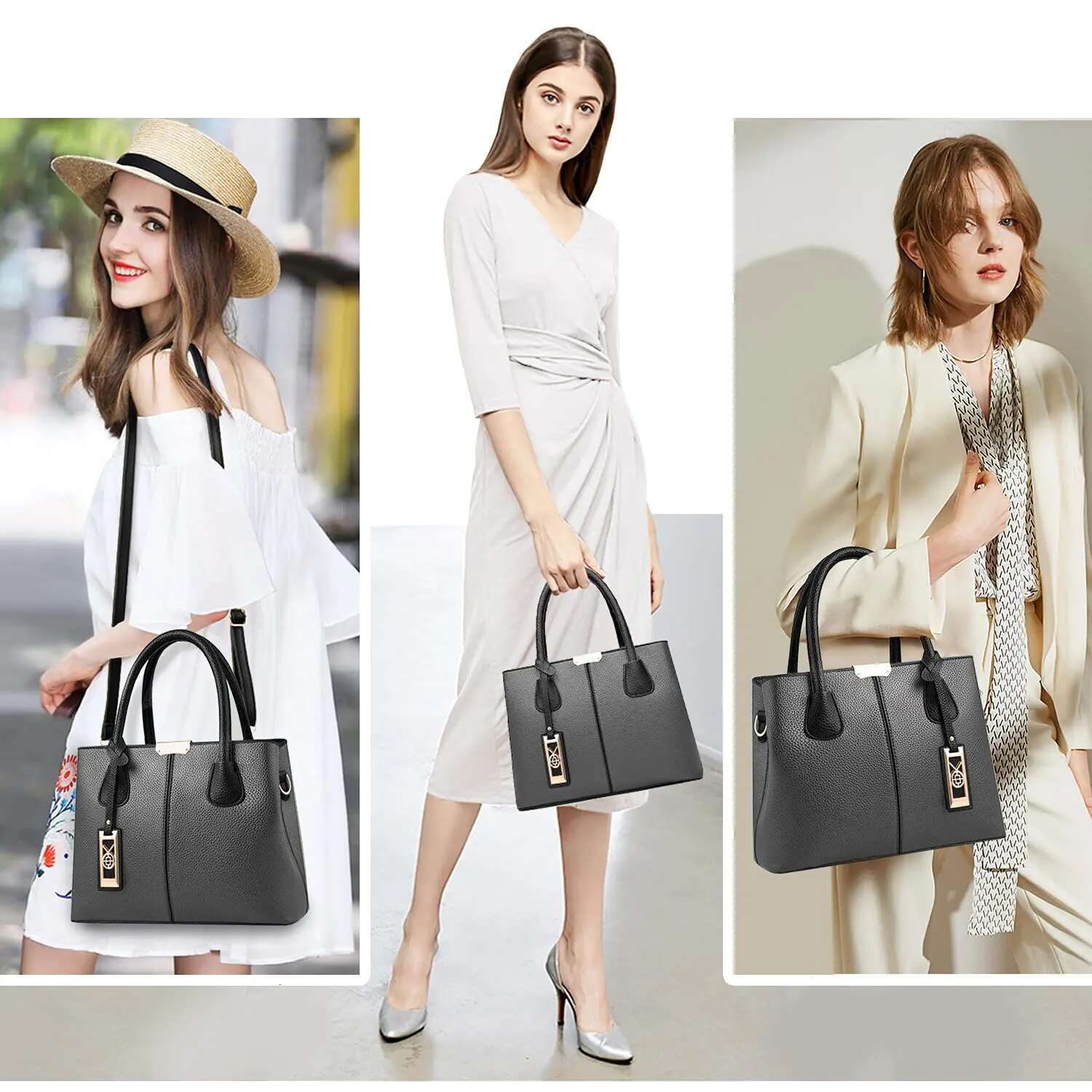 Famous Designer Brand Bags Women Leather Handbag New Ladies Purse 01