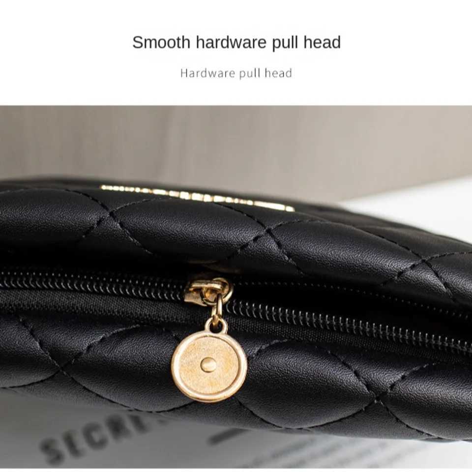 Womens messenger bag trend Lingge embroidered womens shoulder bag fashion chain womens ten font wallet Y250315