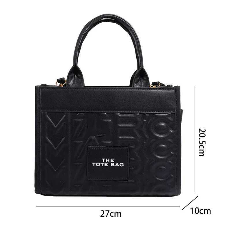 2025 New Wen Handbags Letter Shoder Bags Fem Handbag Tote Bag Shopper Purses PU Crossbody Bags Wen Cluh Bag Y250321