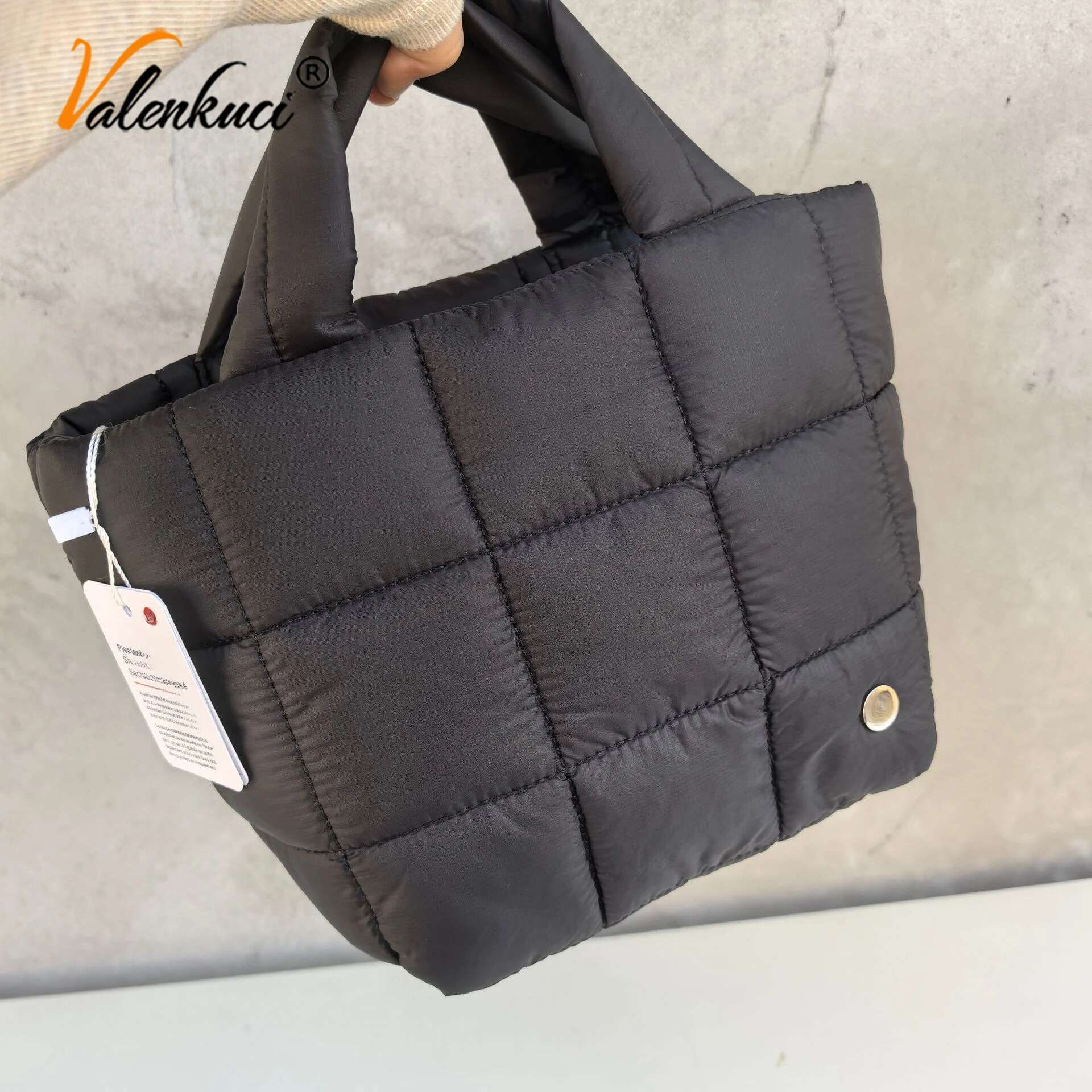 Lemon Down Puff High-End Fashion Handbag, Crossbody Bag, Tote Women's Bag