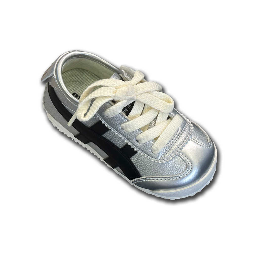 Athletic Outdoor Childrens Forrest Gump Shoes 2025 Autumn Edition Childrens Shoes Girls Sports Shoes Childrens Silver Board Shoes Mens Baby Soft BottY