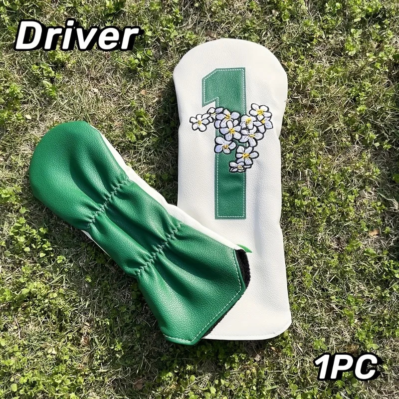 1pc4pcs Golf Club Head Covers For Driver Fairway Wood Hybrid Golf Club Iron Head Covers Golf Accessories Supplies 250314