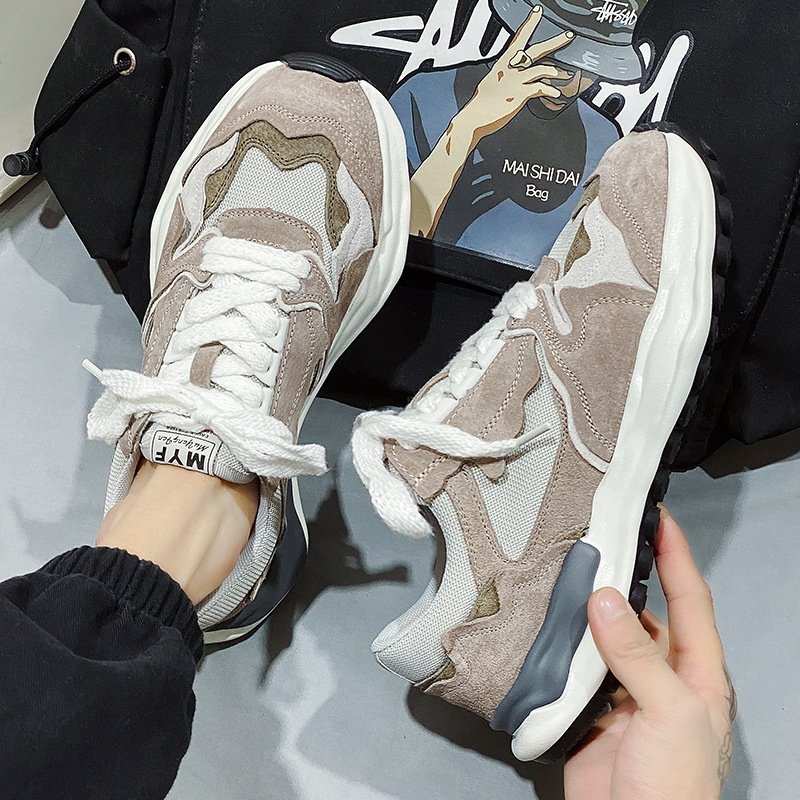 Men Fashion Sports Shoes Trendy Design Size 39-44 Casual Athleisure Style Breathable Running Shoes Multi Colors Free shipping super ootd