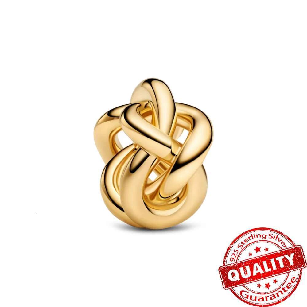 925 Sparking Sterling Silver Gold Charm Happy Birthday Pave Infinity Heart Charms Fit Original Bracelet Women Fine Jewelry