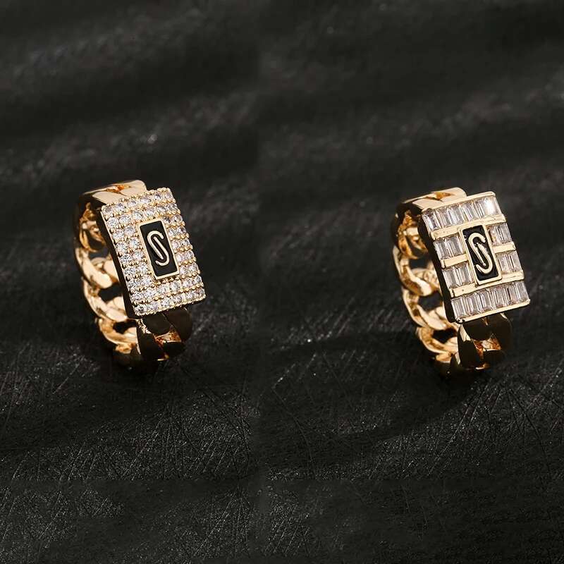2025 New model original hot selg zircon ring made of copper material popular for both men and women in the current season