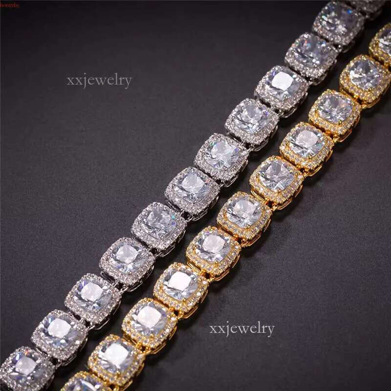 Dia Tennis Chain Classic Design GRA VVS Sier 5mm High Quality Moissanite Necklace