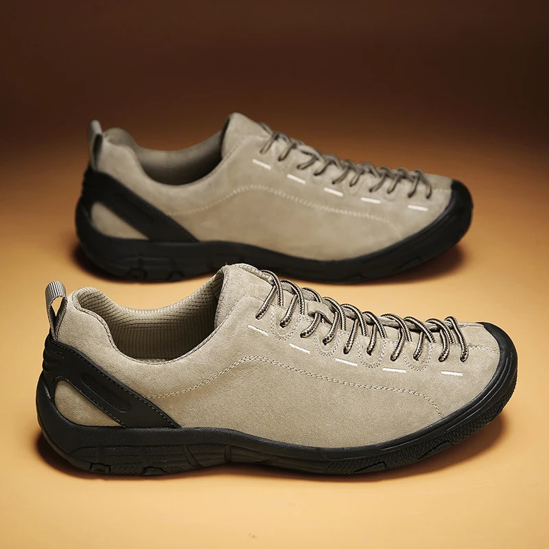 Men Hiking Shoes Comfortable Sneakers Size 3847 Waterproof for Gym 250304