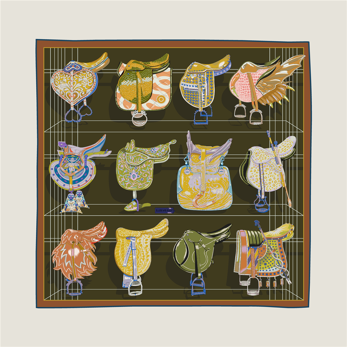 Double Face Scarf in Silk Twill with Hand-rolled Edges Shawls 90 Silk Scarfs Square Large Bandanas Handcraft Neck Foulard Femme Christmas Gifts Tous e