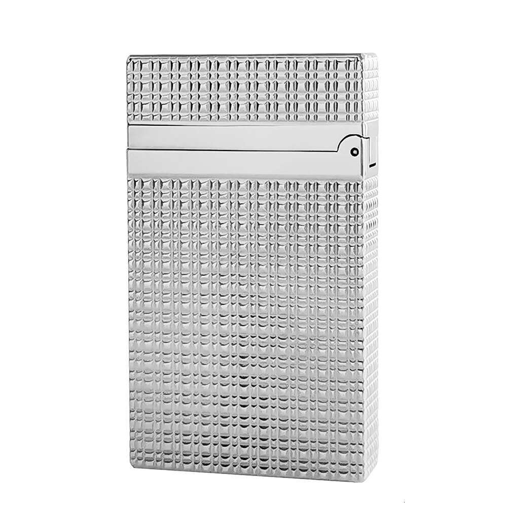 2025 New D Lighters Brass Refill Gas R Cigarette Accessories Tobacco Cigar Tool Man Gifts Collection Diamand Open Sound