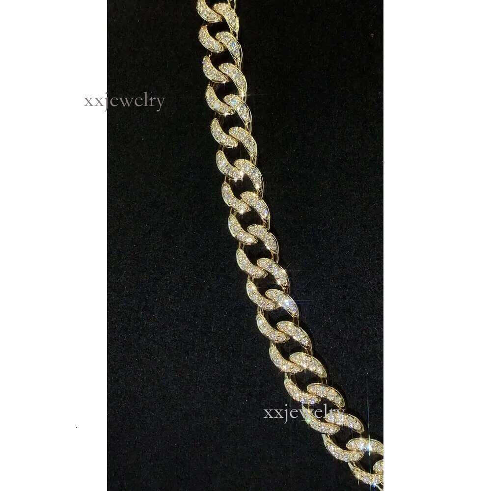 Natural Dia Man Jewelry for Men - Cuban Chains, Real Gold, Wholesale,
