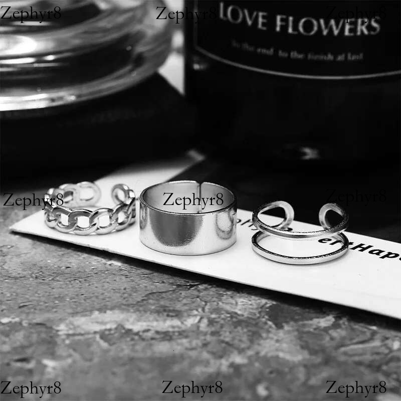 2025 New model Hip Hop Cross Ring on Finger Chains Adjustable Jewelry, Gothic Aesthetic Rings, Trend Accessories for Men and Women 2024