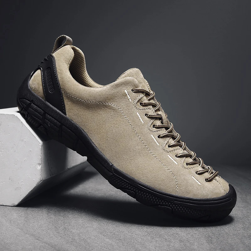 Men Hiking Shoes Comfortable Sneakers Size 3847 Waterproof for Gym 250304