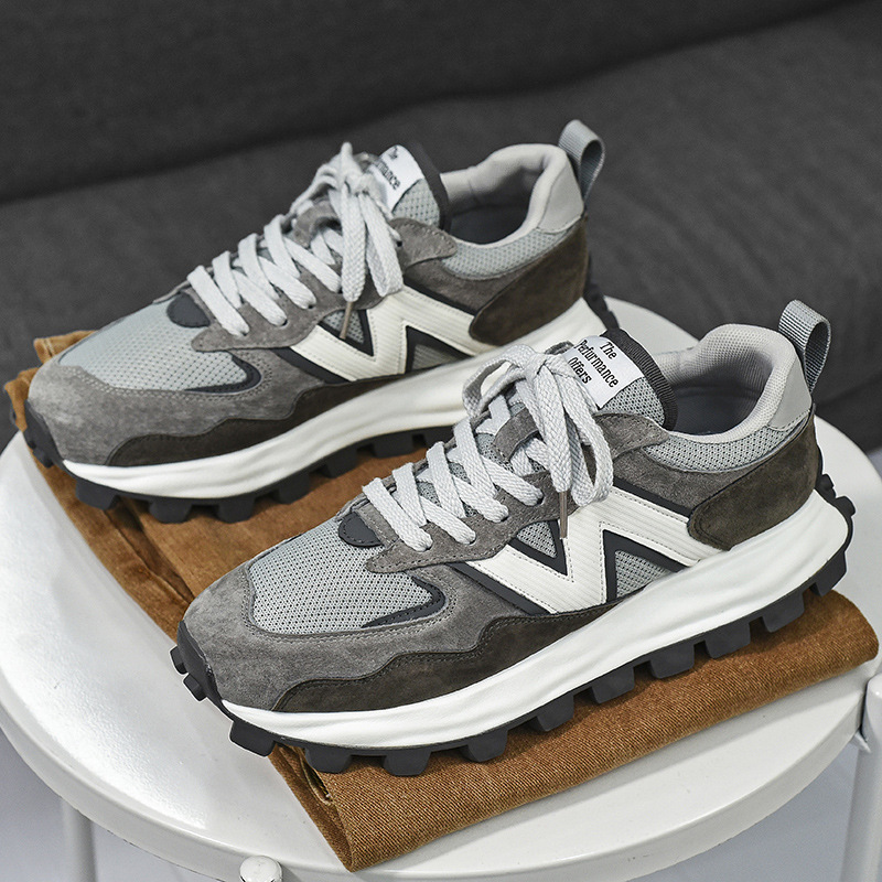 Free shipping 2025 New arrival women fashion sneakers Green khaki gray sport running shoes breathable athleisure runners trainers men size 39-44