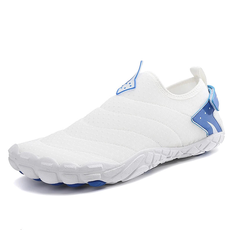 Men Women Five Finger Aqua Shoes Beach Barefoot Draining Upstream QuickDrying Diving Footwear AntiSlip Fishing 250304