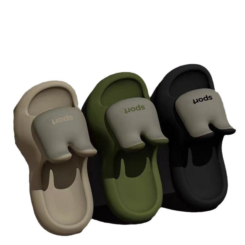 2025 New Designer Sandals For Women Comfortable Soft Slippers, Outdoor Couples Students Summer Outdoor Beach Shoes Home Thick Soled Women