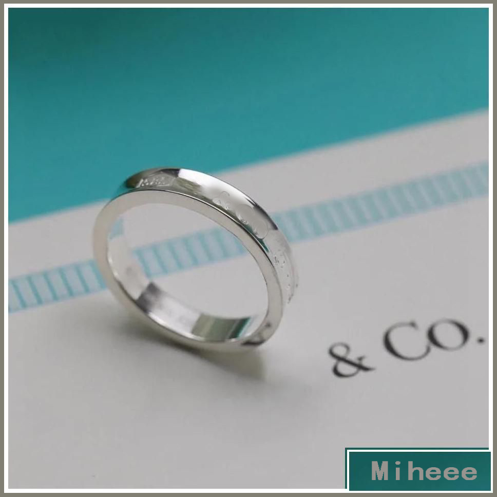 brand rings band designer ring for women men luxury 1837 jewelry 925 sterling silver tiffamy and co tiffanyx tiffanies high quality fashion trend couple anniversary