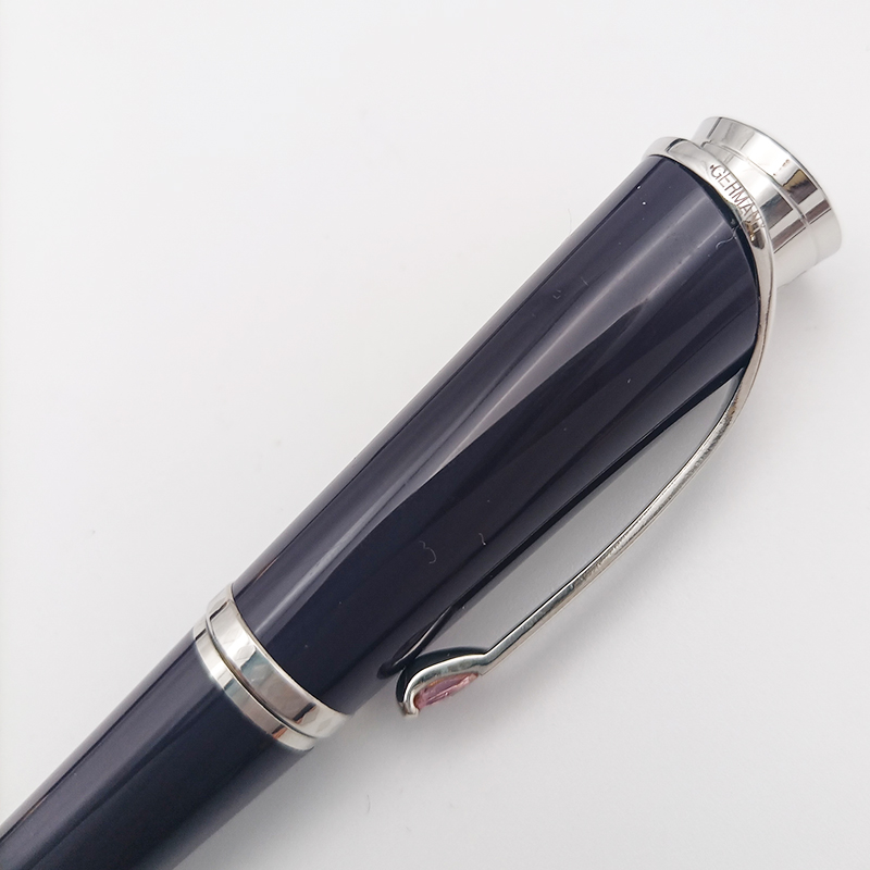 Promotion Pen Grace Kelly Dark Purple M Rollerball Ballpoint Pen With Teardrop Shape Diamond Stone Clip Writing Smooth Great Actress