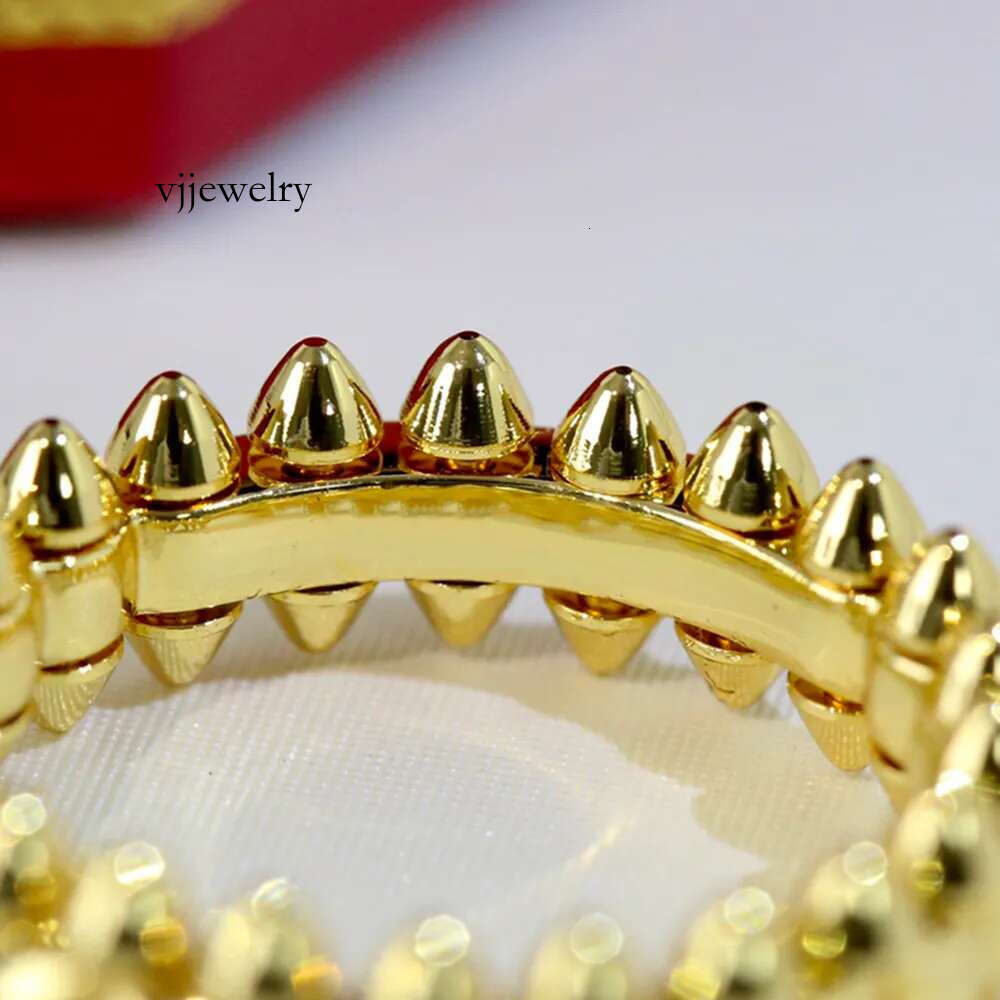 clash Couple ring for woman designer stud Size 6-10 Never fade Gold plated T0P Official replica fashion classic style anniversary gift