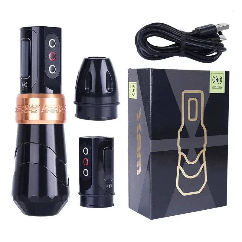 FLUK MAX Tattoo Machine Pen 2400mAh Battery 35mm40mm Stroke Coreless Motor Lithium For Artists 250304
