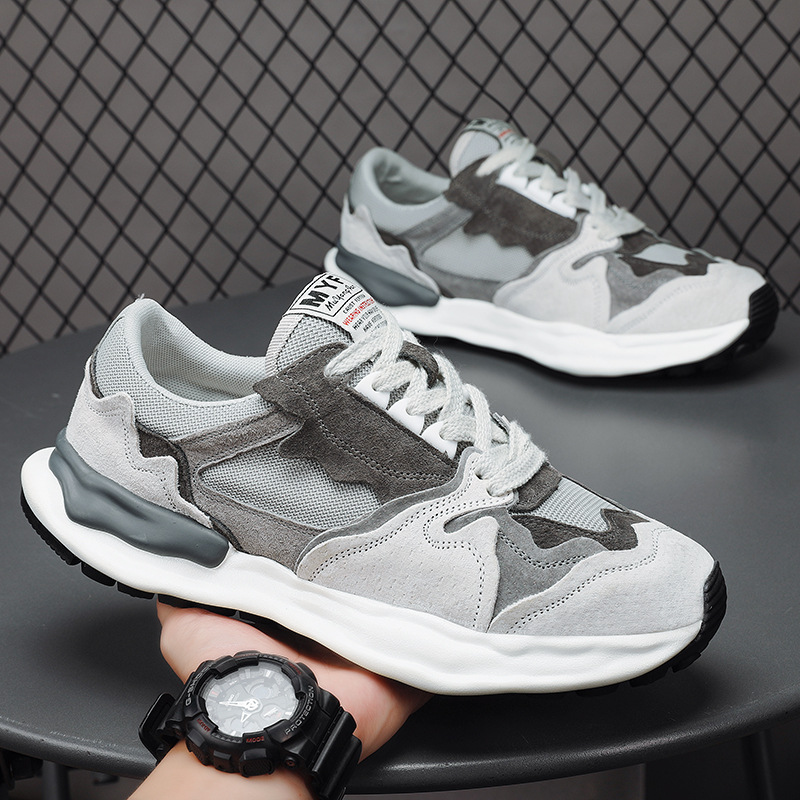 Men Fashion Sports Shoes Trendy Design Size 39-44 Casual Athleisure Style Breathable Running Shoes Multi Colors Free shipping super ootd
