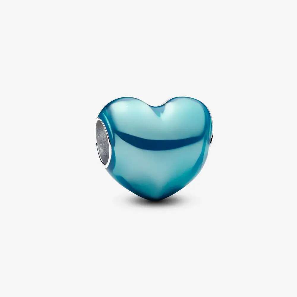 2025 Zircon Loose Bead Gift New Love Charms Heart Bead High Quality DIY Accessories Mother's Day Gift