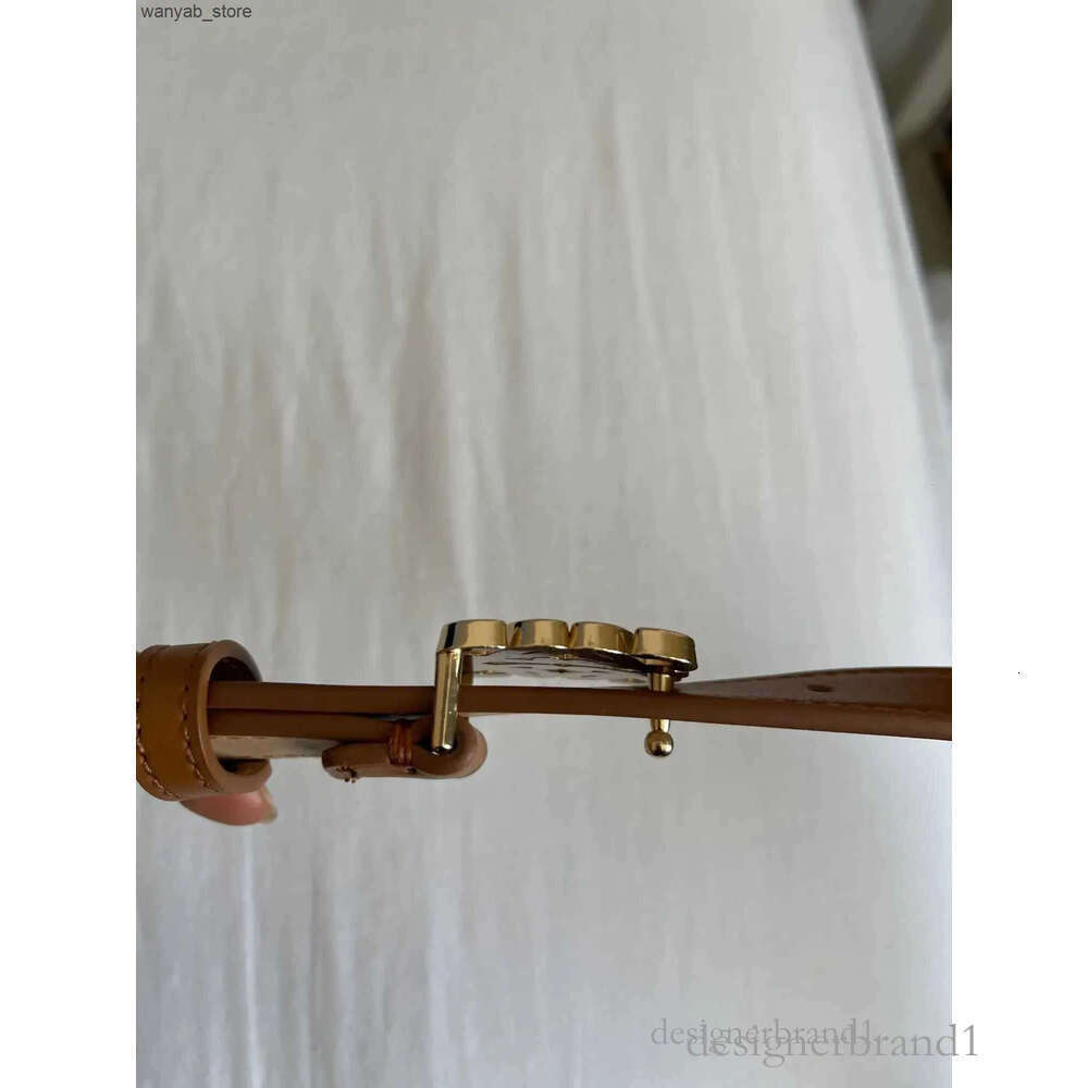 Belts 2024 New Width 2.3 cm Womens Fashion Cow boy Leather Metal Buckle Casual Dress Jeans Belt L240910