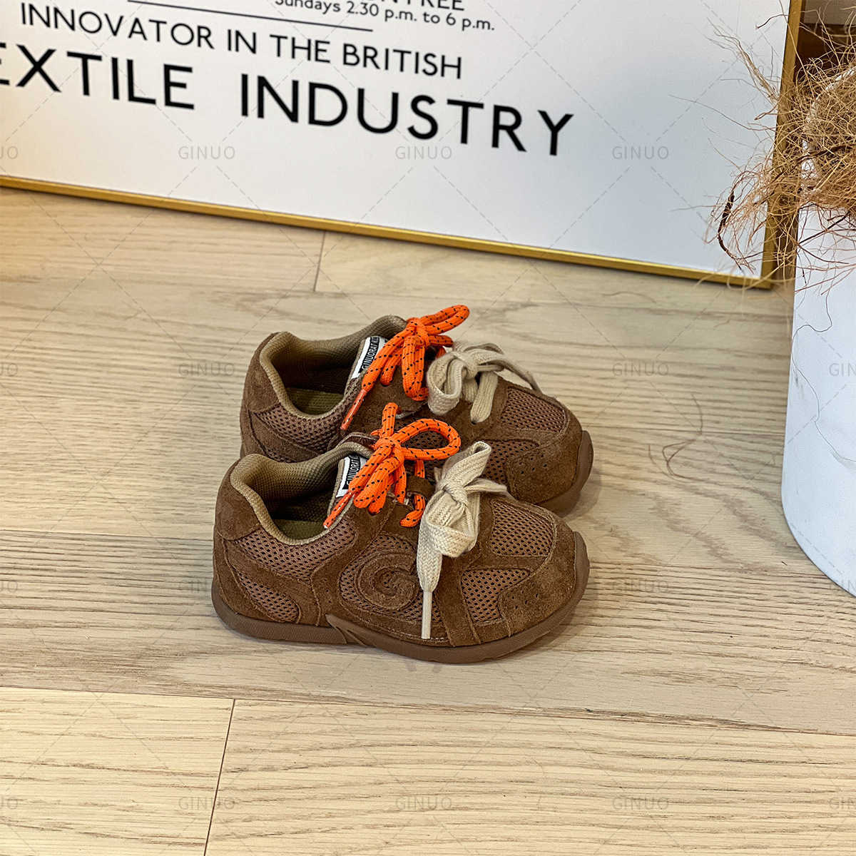 Athletic Outdoor 17-30 Spring and Autumn New Boys Sports Shoes Girls Soft soled Casual Shoes Childrens Breathable Mesh ShoesY250314TWH1