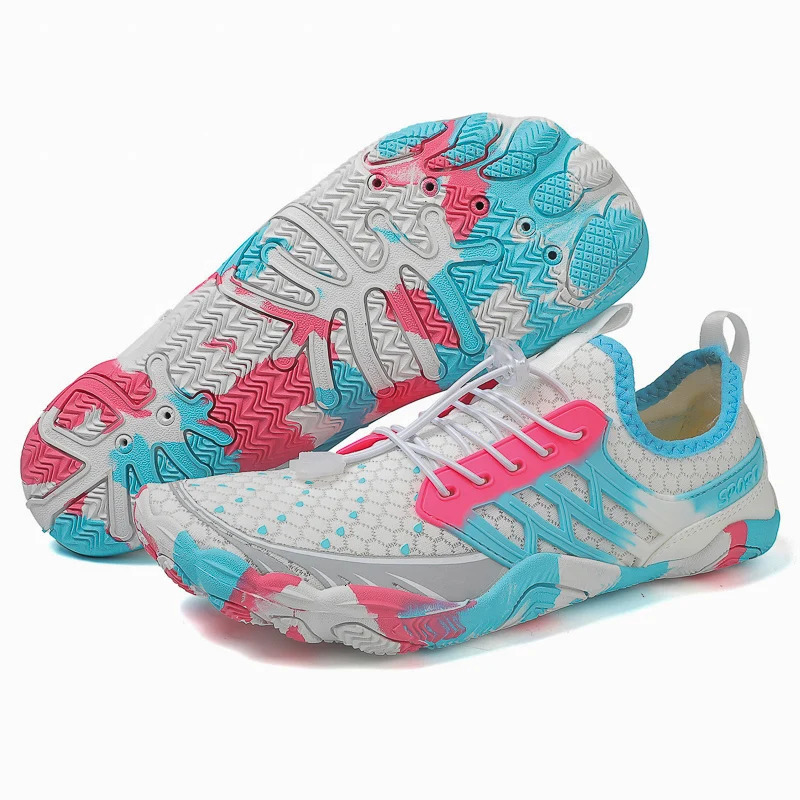Unisex Indoor Mucltiple Usee Gym Footwaer Men Squat Shoe Women Large Size Wading Shoes Couples Vacation Beach Game Aqua 250304