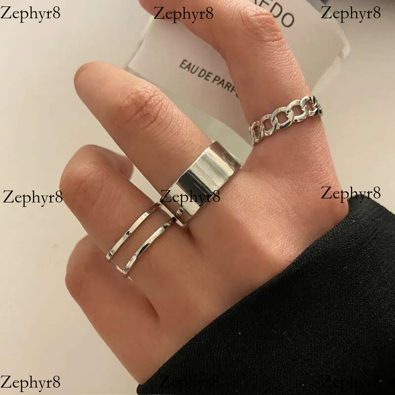 2025 New model Hip Hop Cross Ring on Finger Chains Adjustable Jewelry, Gothic Aesthetic Rings, Trend Accessories for Men and Women 2024
