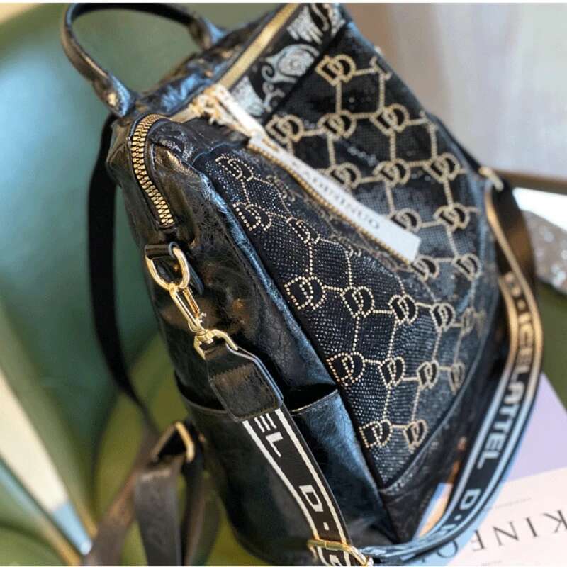Sparkle Rhie Letter For Women Woman Famous Brands Female Backpacks New Shoulder Bag