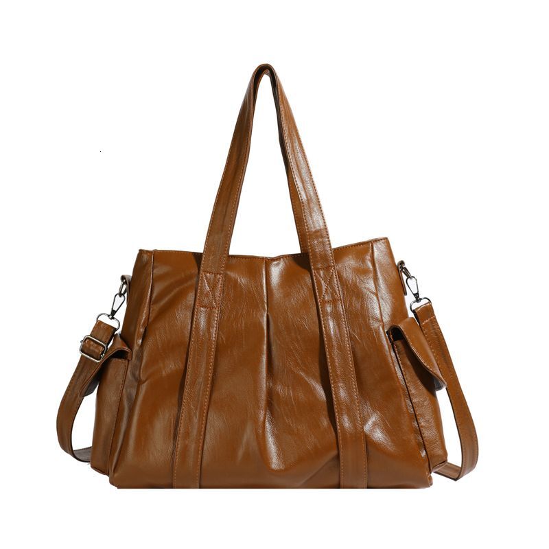 Women's Bags Large Volume Soft Leather Casual Tote Handbag Crossbody Bag For Women