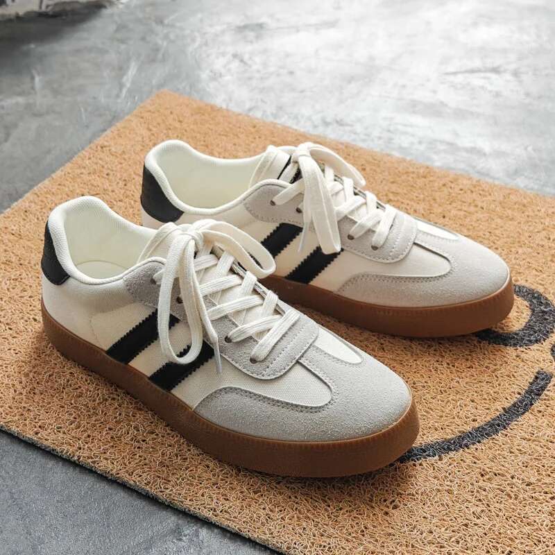 Summer Breathable White Canvas 2024 New Casual Women Fashion Flats Vulcanize Shoe s Round To e Couple Sports Sneakers