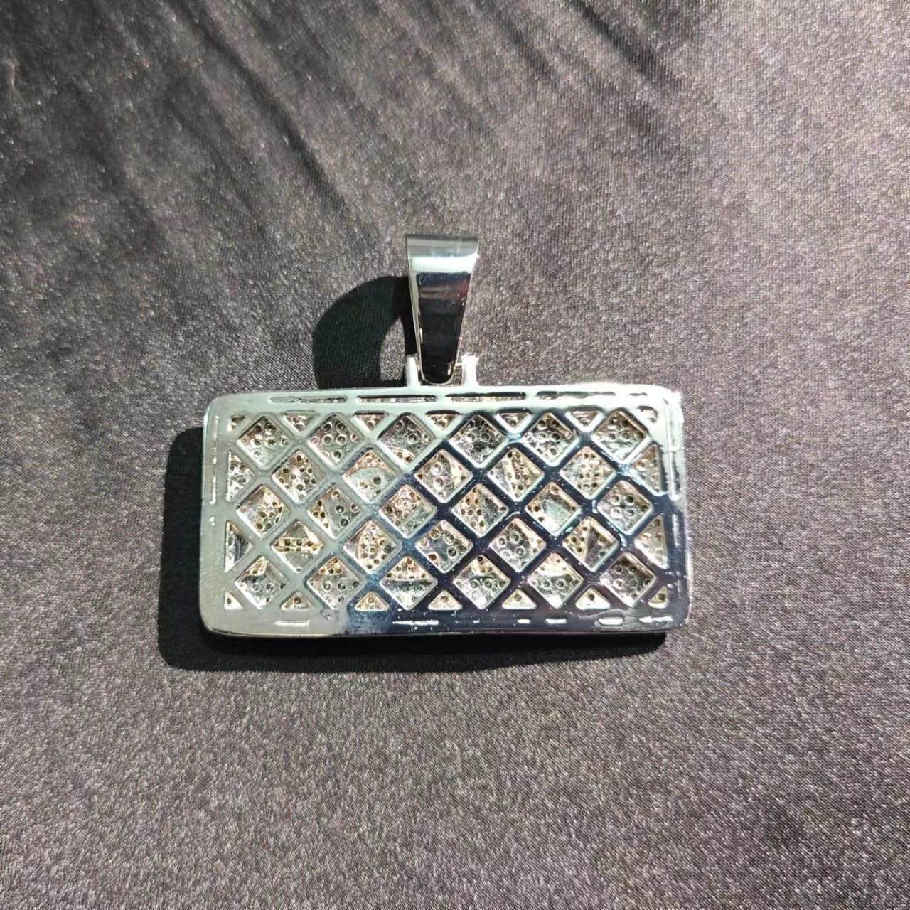 Hip Hop Jewelry Mens Iced Out Custom Letter Pendant 925 Sterling Silver VVS Moissanite Diamond Number Name Initial Logo Pendant