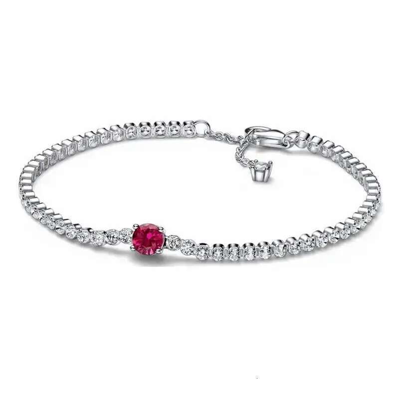 2025 Exquisite 925 Sterling Silver Bracelet Heart with Zircon Charm Beads DIY Women's Valentine's Day Jewelry To Lover