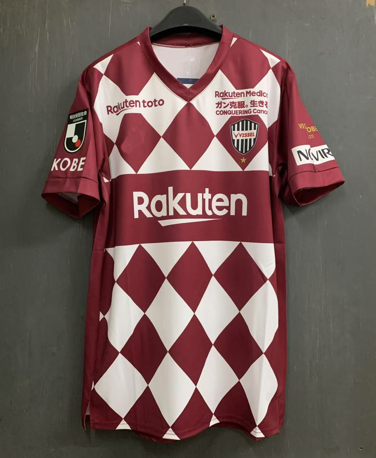 2020 J league Vissel Kobe Andres Iniesta football T-shirt