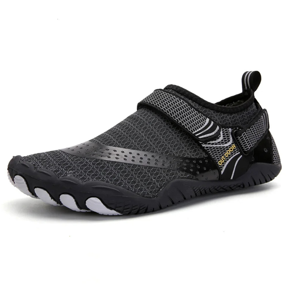 Men Women Water Shoes Quick Dry NonSlip Five Finger Outdoor Wading Swimming Barefoot Aqua Lightweight Sneakers 250304