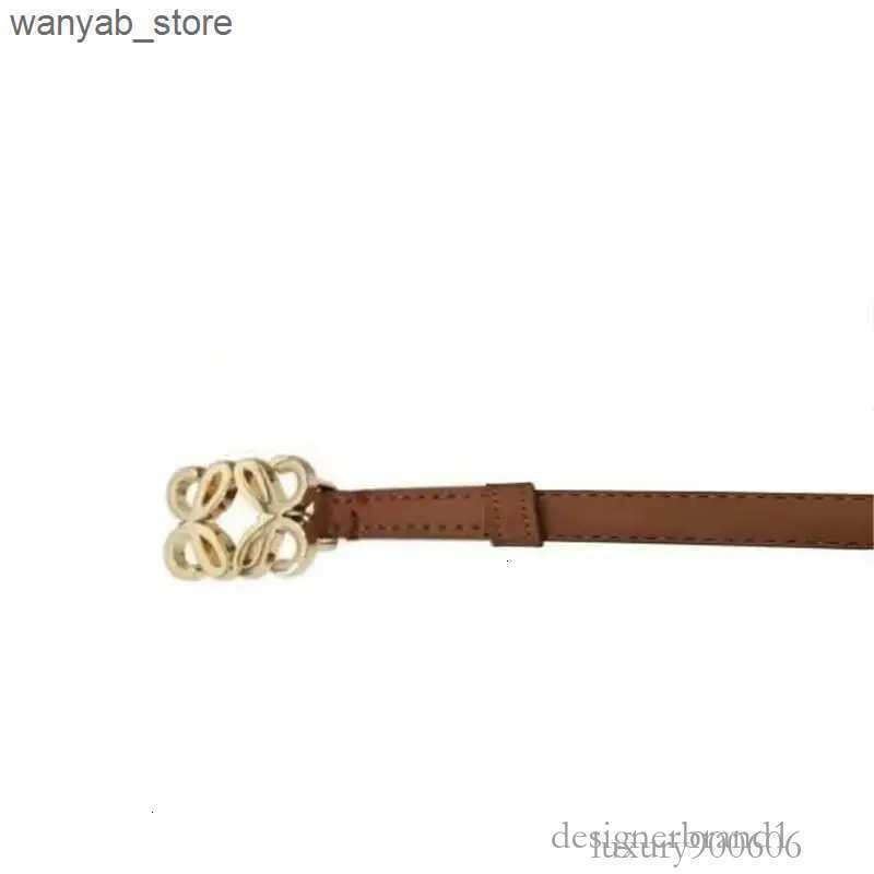 Belts 2024 New Width 2.3 cm Womens Fashion Cow boy Leather Metal Buckle Casual Dress Jeans Belt L240910