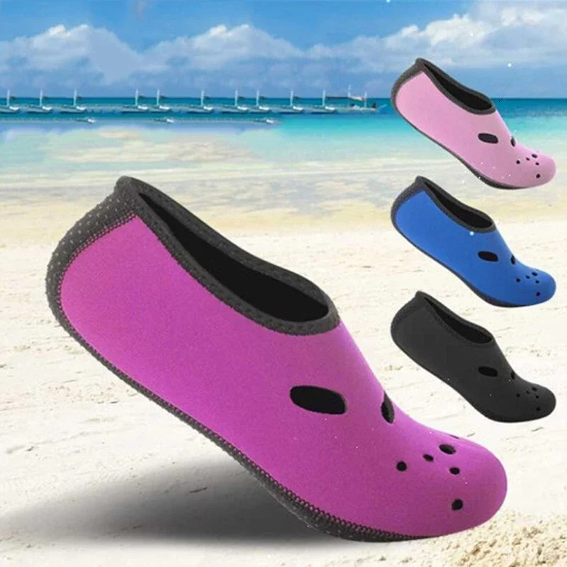 Water Sports Diving Socks Anti Skid Beach Shoes for Women Swimming Surfing Neoprene Adult 250304