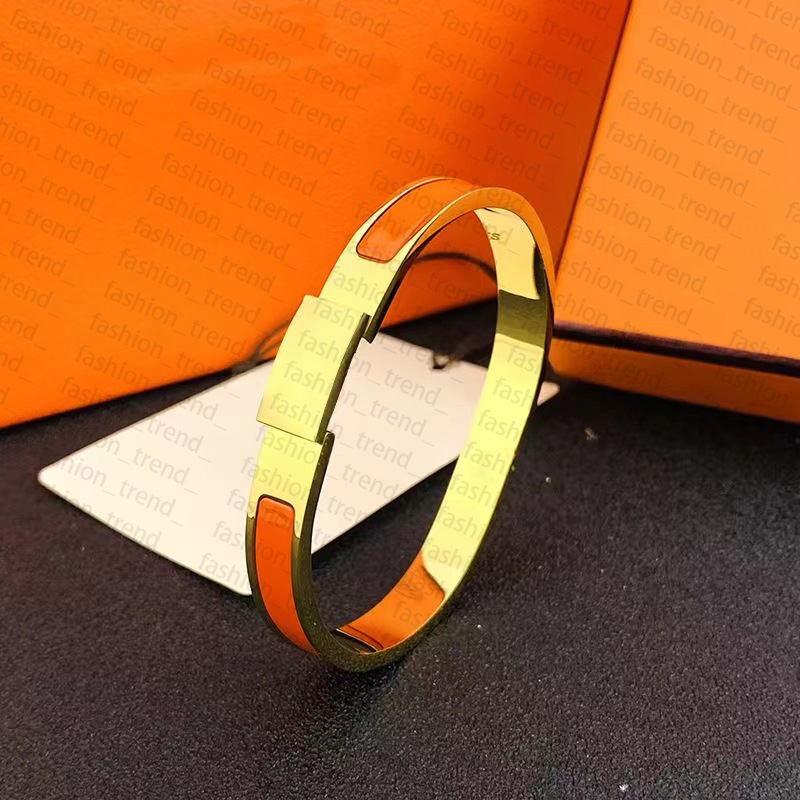 bracelet designer women's bracelet 18K gold bracelet mens bracelet stainless steel valentine's day gift high quality jewelry 8 mm wide