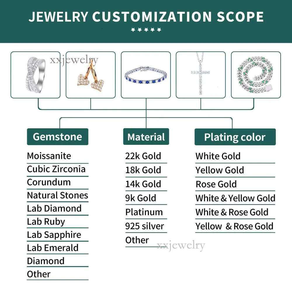 Custom Ice out Fine jewelry 8mm10mm gold plated Sterg Sier Moissanite Dia Cuban k Chain necklace for men gift