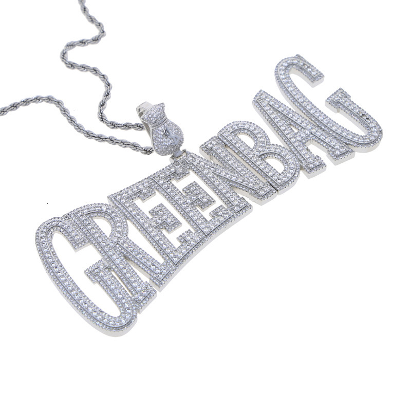 GIA Certified Iced Out Lab Grown Diamond cross collarbone Pendant Men Custom Hip Hop Style 925 Silver Vvs Diamond Chain Pendant Fine Jewelry