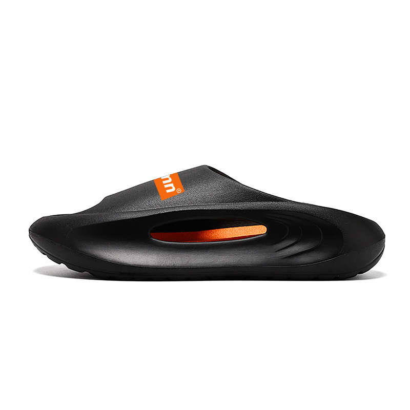 Trendy Men's Slide-On Sandals with Thick Sole - Perfect for Home, Bathroom, or Casual Outings 36-45