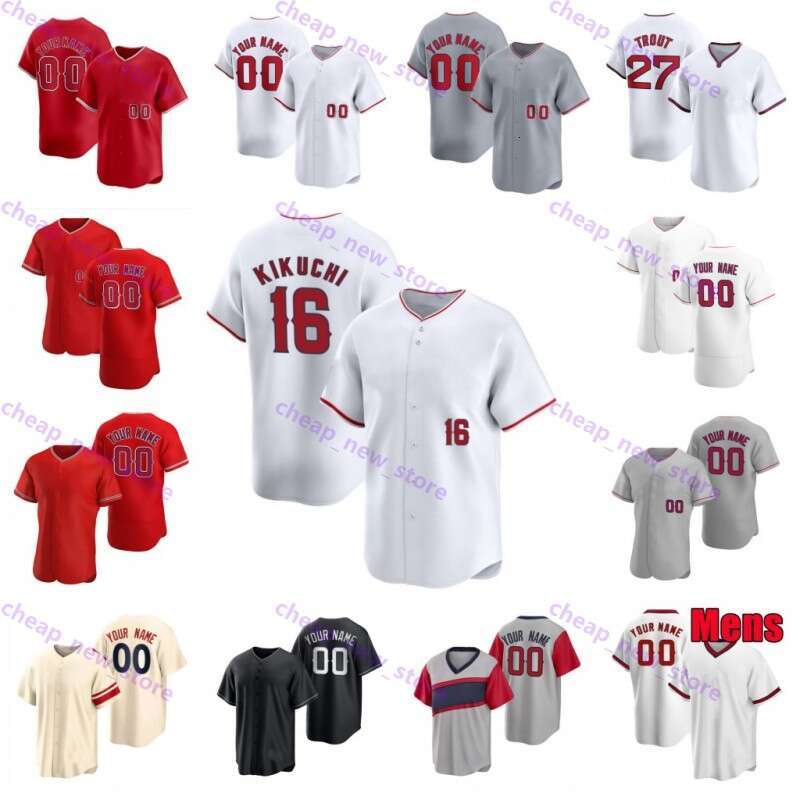 Travis d'Arnaud 27 Mike Trout Baseball Jersey Yusei Kikuchi Anthony Rendon Jose Quijada Moniak Ward Jorge Soler Kyle Hendricks Kenley Jansen Yoan Moncada