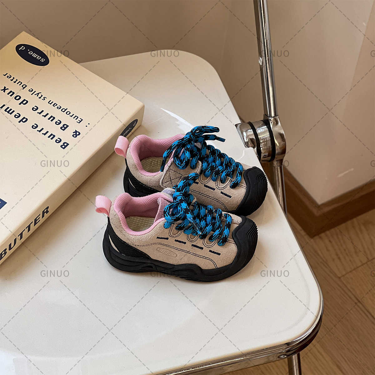 Athletic Outdoor 16-30 Girls walking shoes soft soled baby sports shoes baby shoes baby shoes boys autumn board shoesY250314RIUQ