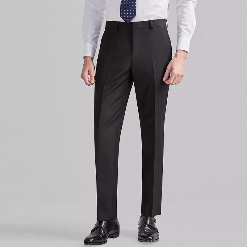 Mens Basic Edition Work Clothes Set Mens Dress Selling Ankle Length Cutting Trouser Fashion Street Clothing Jacket Pants 250314