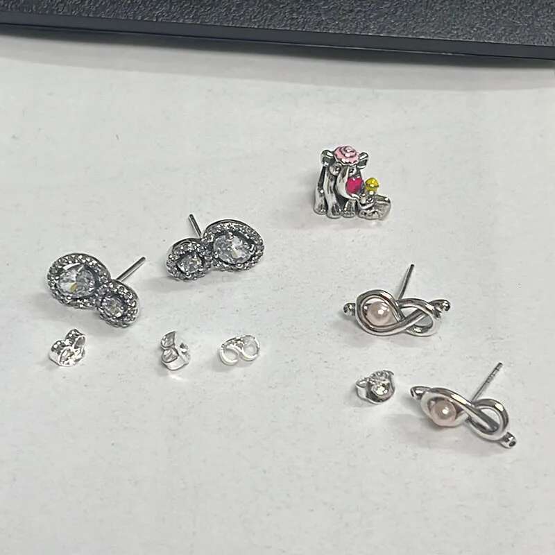 2025 Zircon Loose Bead Gift New Love Charms Heart Bead High Quality DIY Accessories Mother's Day Gift