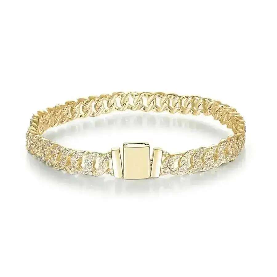 2025 New Cuban Chain Bracelet Necklace Jewelry Charm Women's Gift Fit For Daily Wear